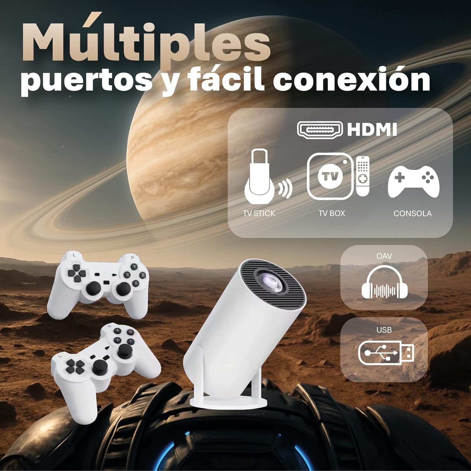 🎮 Proyector de Juegos M300 Max