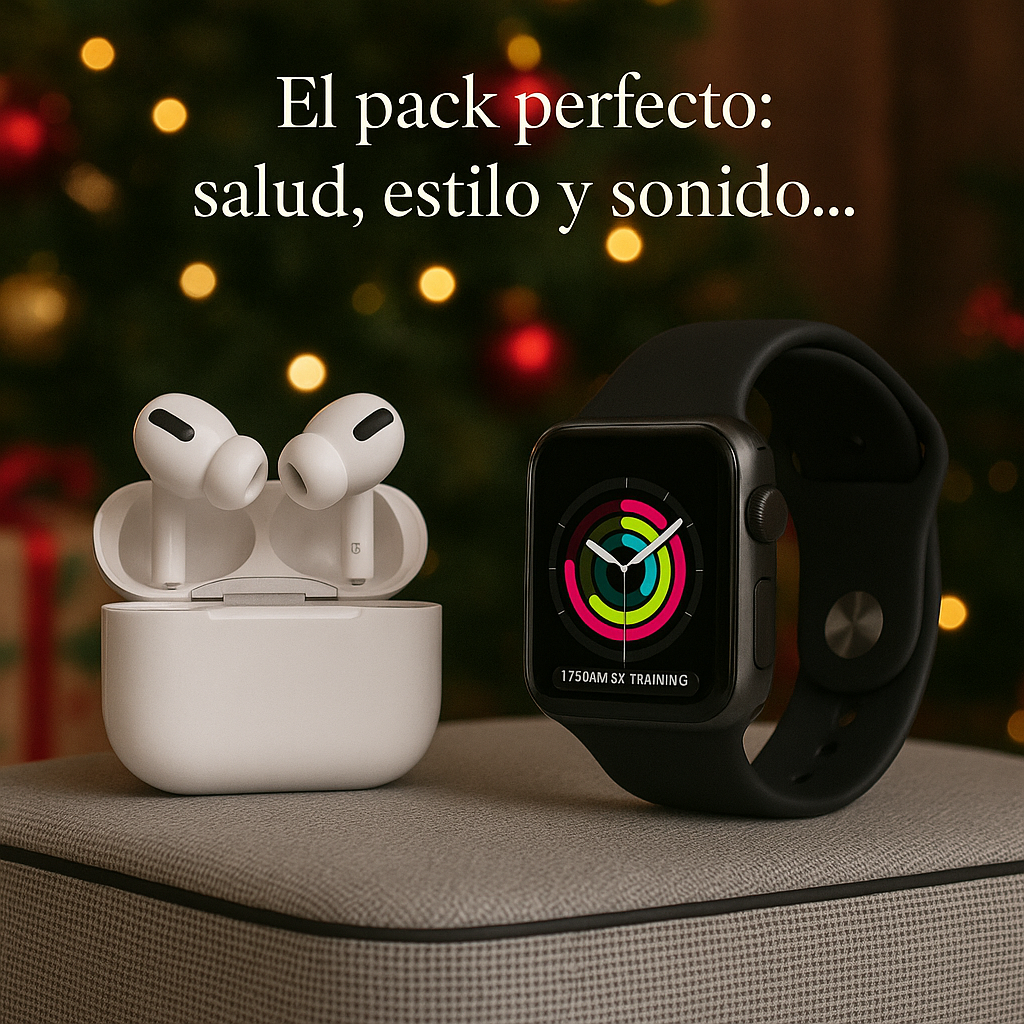 Smartwatch PRO -X10 MAX  (reloj inteligente)+ Airpods de regalo🎁+2 correas intercambiables (color aleatorio)