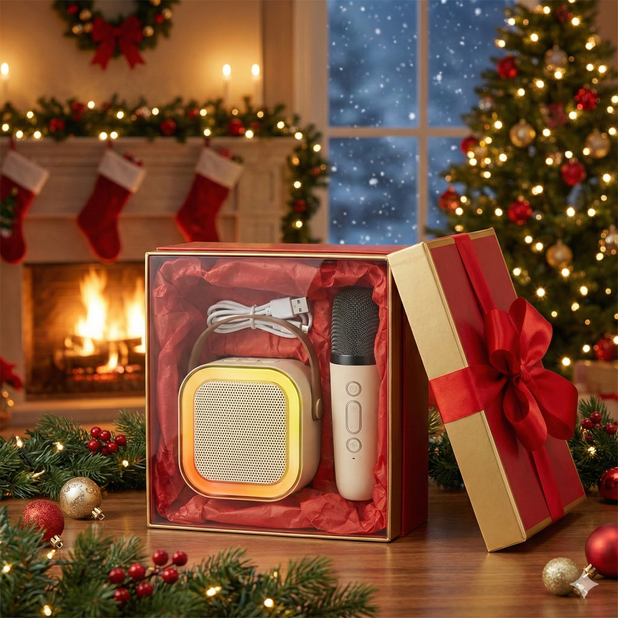 Karaoke Portátil 🎤HappySing™🔊🎶🎼