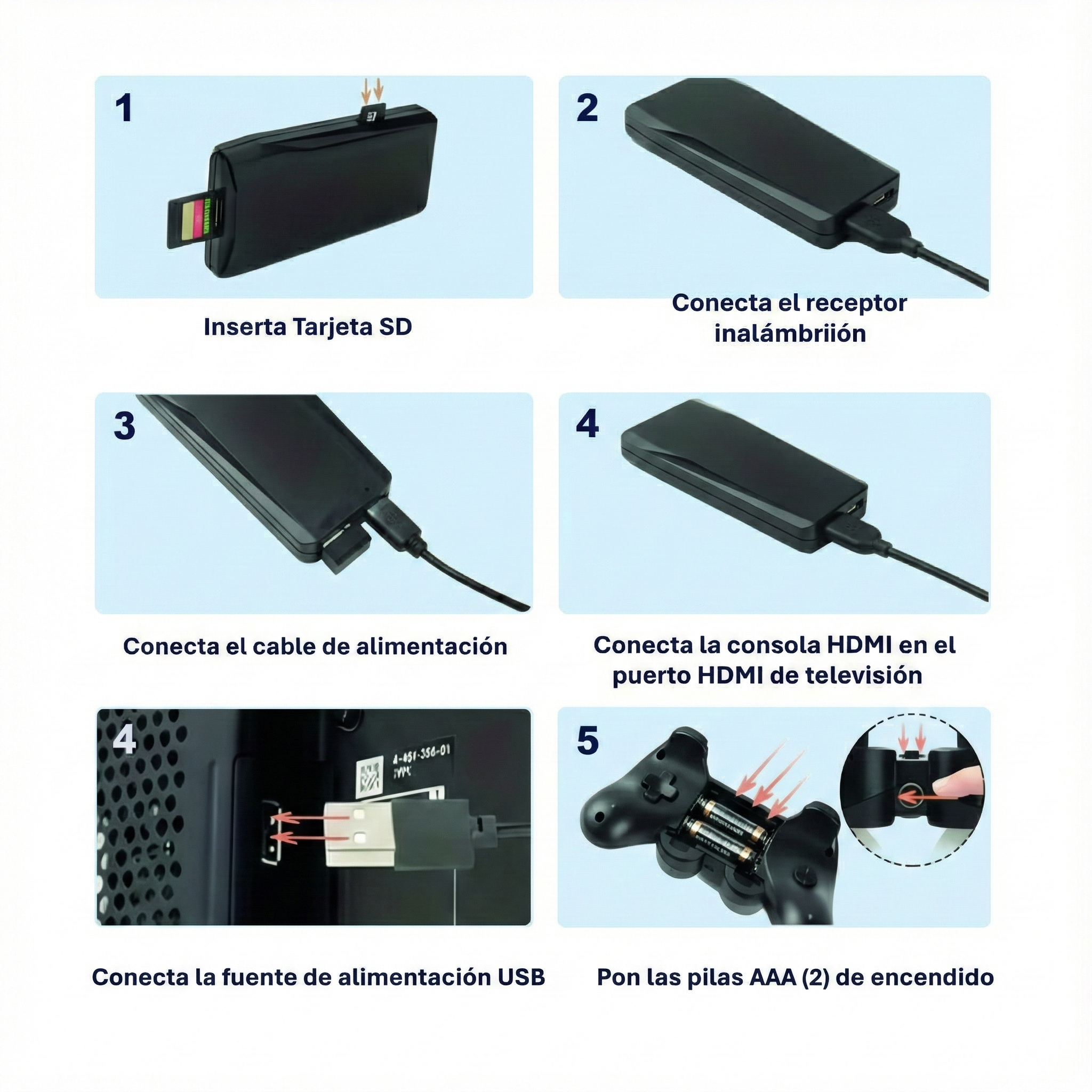 Consola Retro Arcade 4K+ 2 🎮MANDOS INALÁMBRICOS + 10.000 JUEGOS🎁