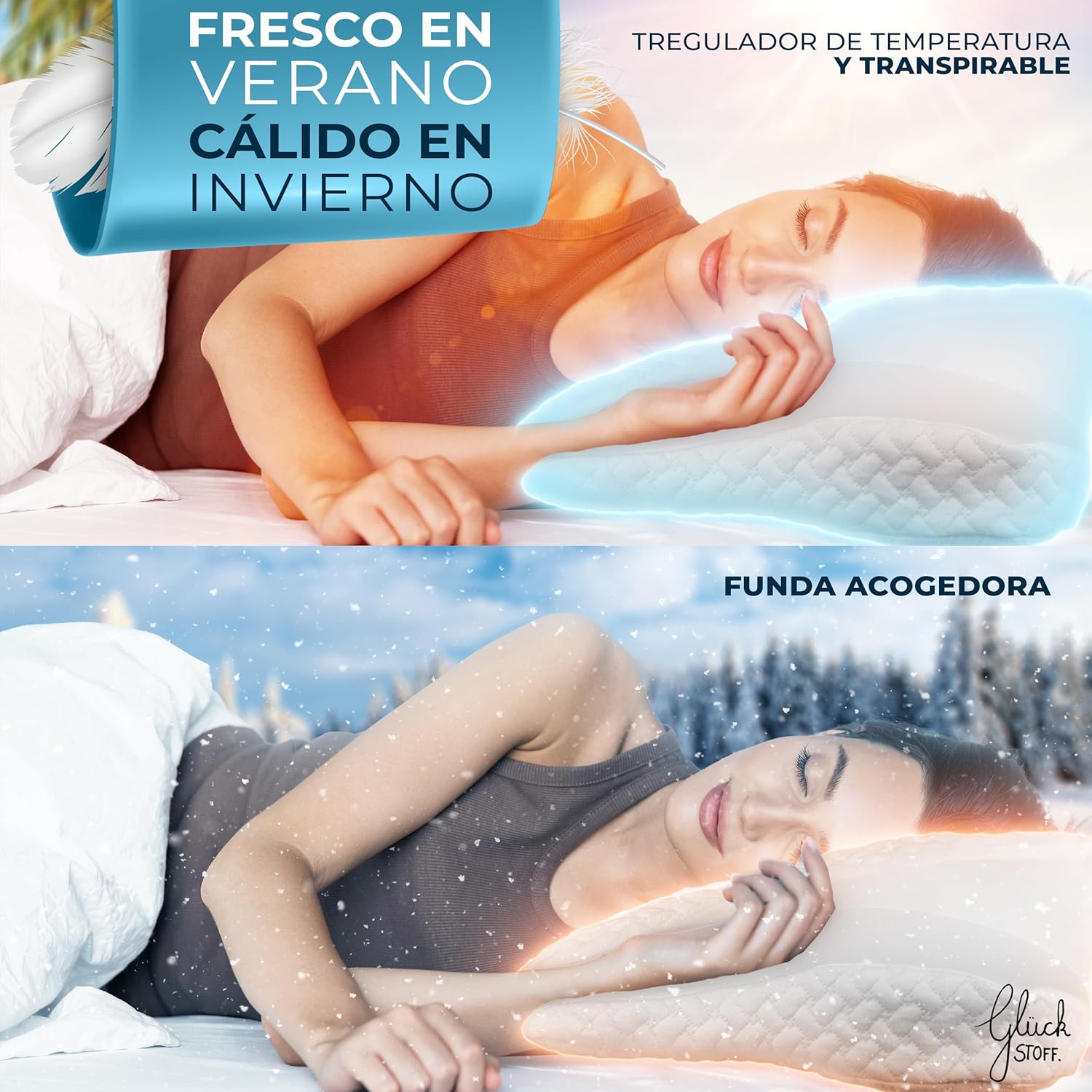 ALMOHADA CERVICAL + BOLSA DE AGUA CALIENTE RECARGABLE🎁 Regalo especial