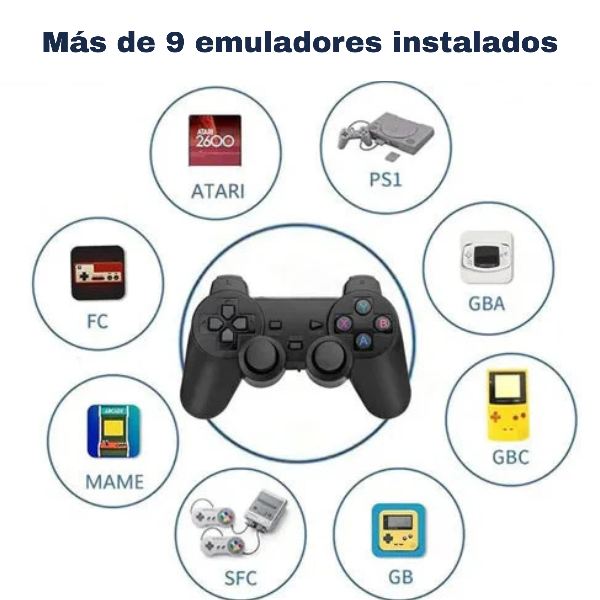 Consola Retro Arcade 4K+ 2 🎮MANDOS INALÁMBRICOS + 10.000 JUEGOS🎁