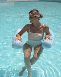 GO FLOTA HAMACA HINCHABLE PARA PISCINA Y PLAYA 2X1
