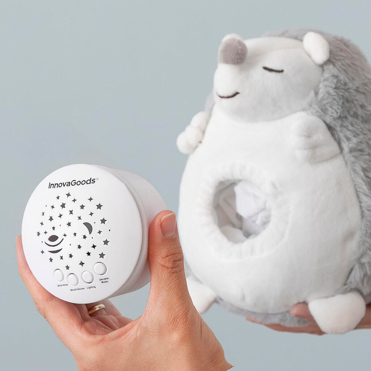 Nubierizo Peluche con sonido relajante y Proyector Quitamiedos